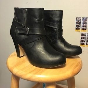Madden Girl Black Booties